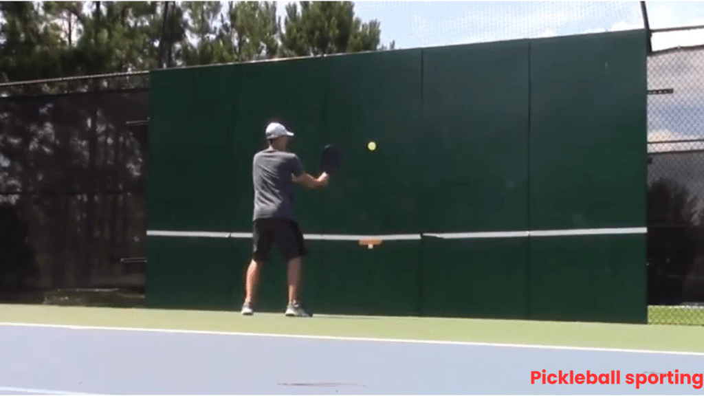 Practice Pickleball Against a Wall