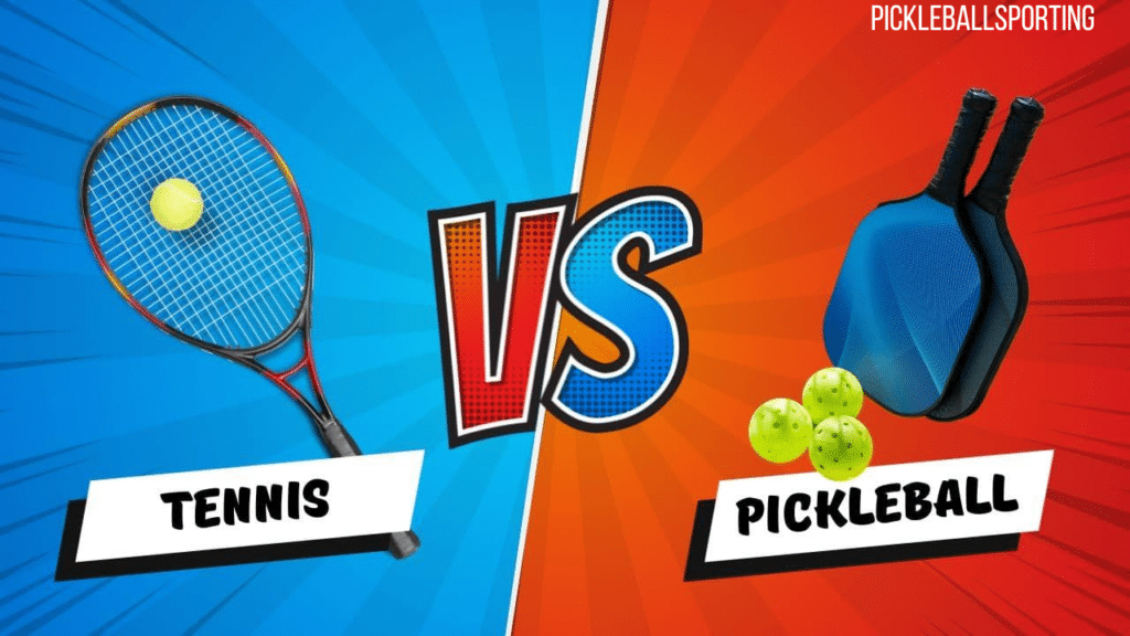 Pickleball vs Tennis